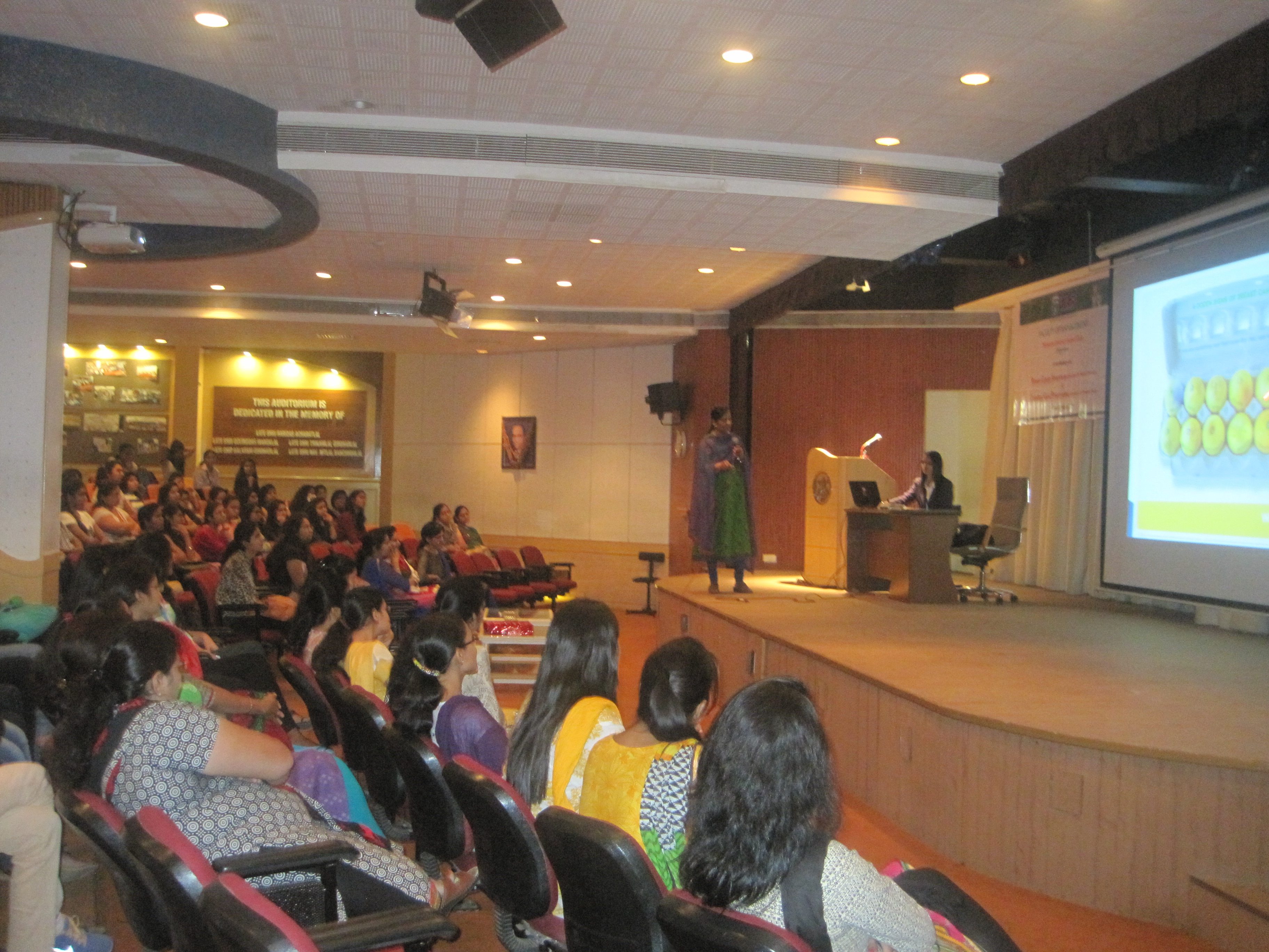 Workshop on Breast Cancer Awareness and Umbilical Cord Preservation by WDC